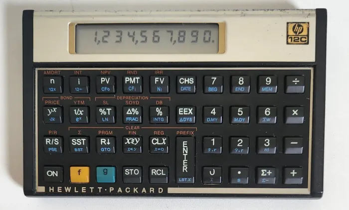 Calculadora Financeira HP 12C Gold - Estudantes e Profissionais do Mercado Financeiro