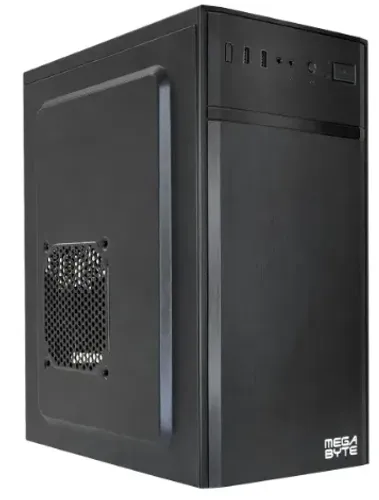 Gabinete Office Megabyte Micro-atx Usb Frontal Sem Fans Preto