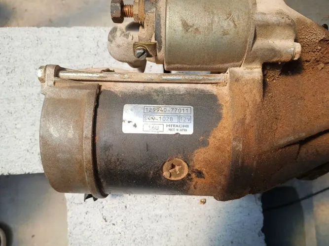 Motor de arranque Motor Yanmar 4TNV98 XBV