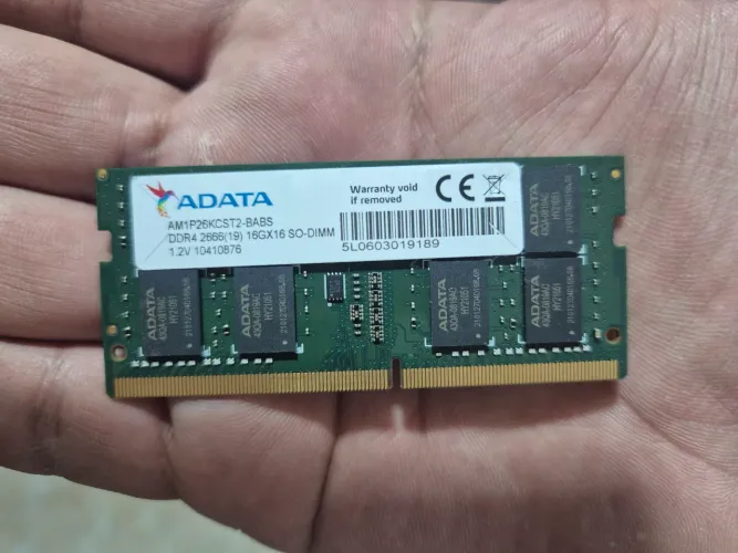 Memoria ram 32gb (2x16) adata 2666mhz