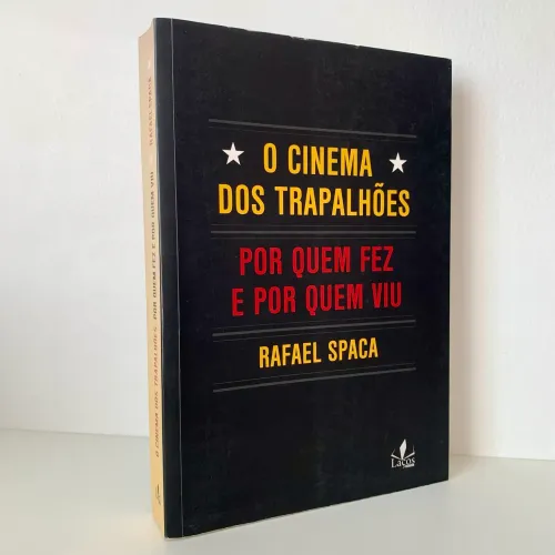 Livro O Cinema dos Trapalhões - rafael spaca renato aragão didi dedé mussum zacarias