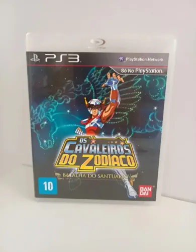 Os Cavaleiros Do Zodíaco Batalha Santuário Ps3 Seminovo