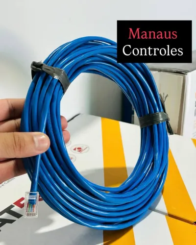 Cabo de Rede 15 Metros RJ45 para Pc - Entregamos 