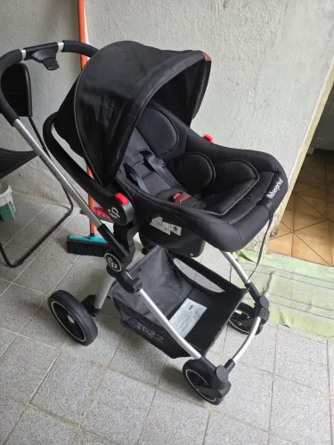 CARRINHO + BB CONFORTO FISHER PRICE