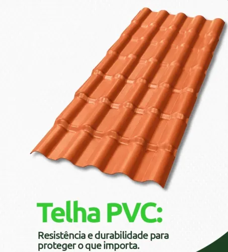 TELHA DE PVC COLONIAL 2,30 x 0,86m