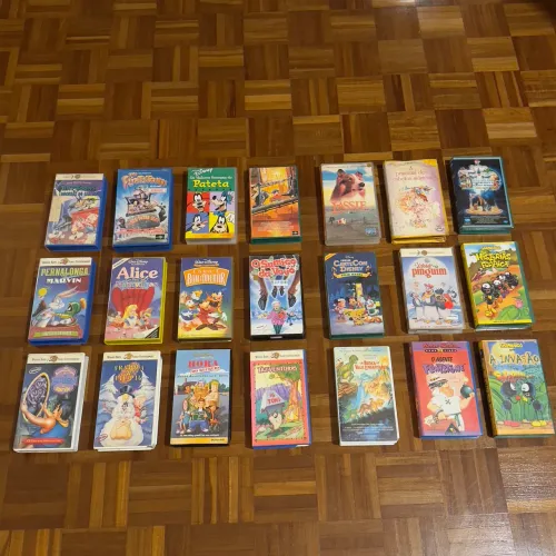 Lote 21 fitas VHS