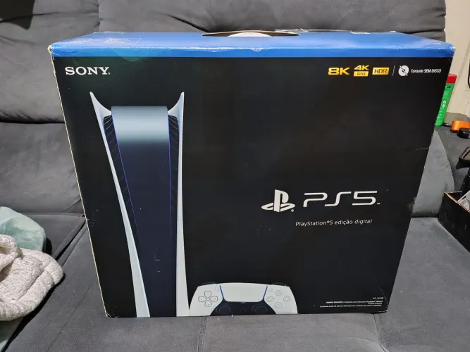 Playstation 5 mídia digital na 12.40