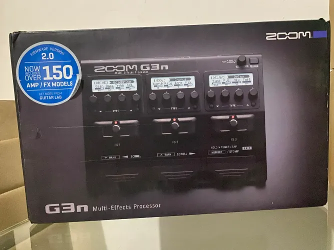 Pedaleira Zoom G3n Multi-Effects Processor para Guitarra