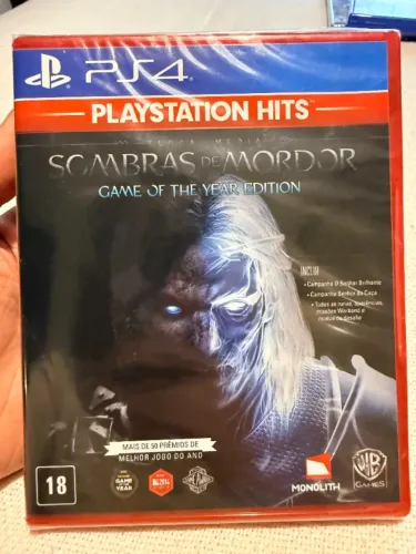 Sombras de Mordor PS4 LACRADO