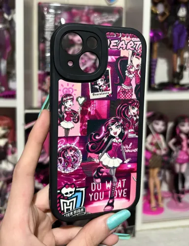 Case capinha Draculaura monster high iphone 15