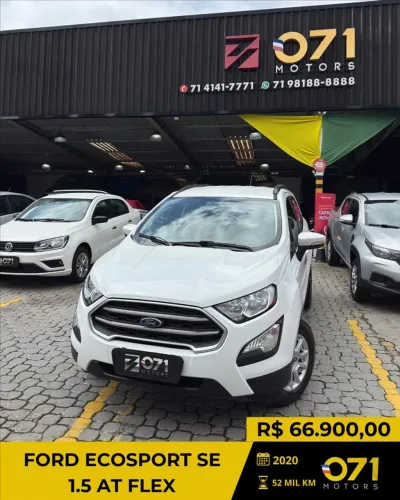 Ford Ecosport SE 1.5 12V Flex 5P Aut. 2020