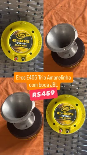 Driver Eros E405 Trio Amarelinha de ferro