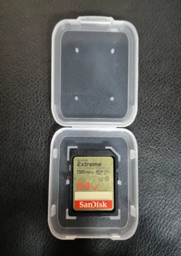 Cartão SD SanDisk Extreme 64GB | 150 Mb/s