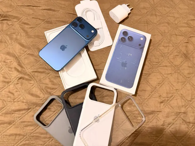 iphone 17 Pro Max Azul 256gb