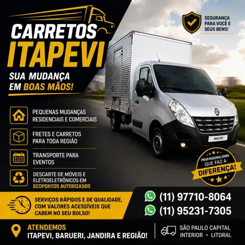 Carreto, Fretes e Mudanças