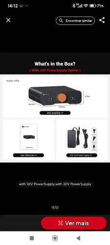 Fosi audio ZA3 amplificador