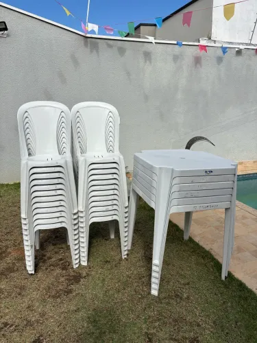 Locação de mesas e cadeiras para eventos