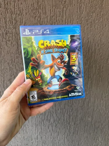 Jogo Crash Trilogy Ps4 Lacrado Original