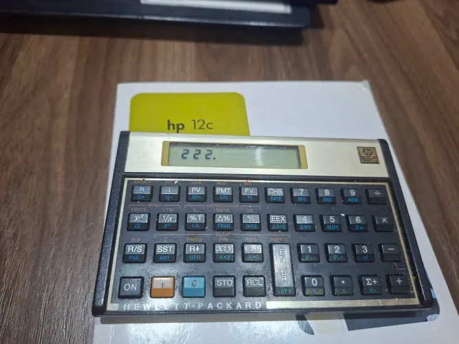 Calculadora financeira HP 12c 