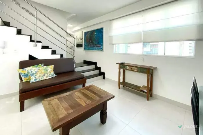 Apartamento duplex de 1 quarto, à venda, no Funcionários