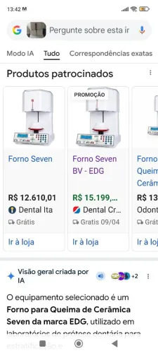 Forno de cerâmica para Laboratório 