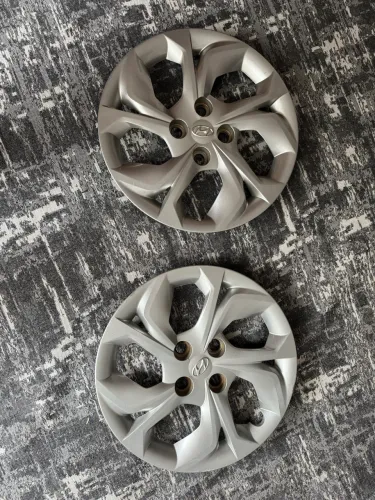 Par de Calotas Originais Hyundai Aro 16