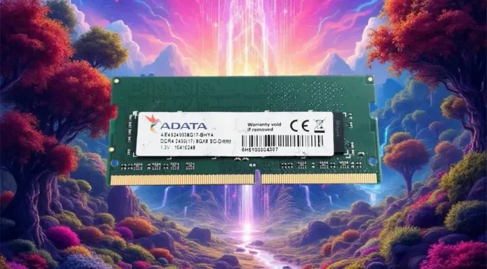 Memoria ram 8gb ddr4 2400 - Adata - 1.2v P notebook ( testada ) pronta entrega ou retirada