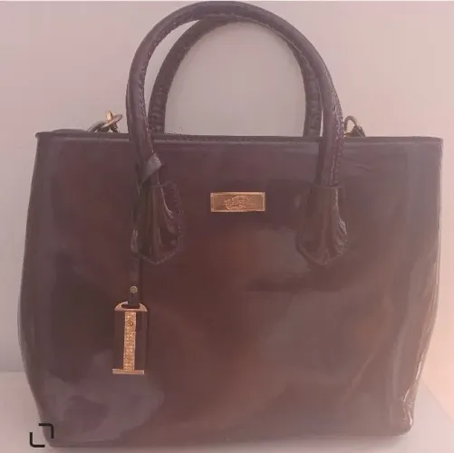 bolsa de couro vegano poliuretano da marca dabenpiju