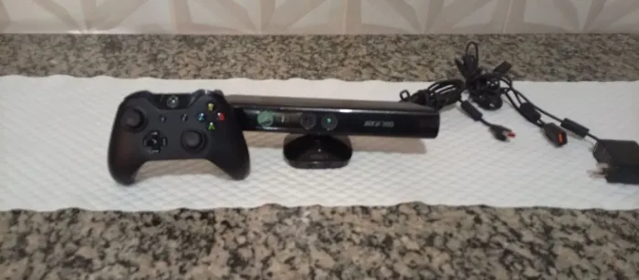 Controle e Kinect 360 Xbox 