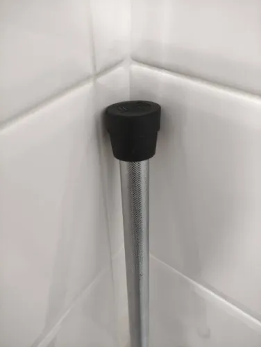 Barra metálica para exercício até 120kg