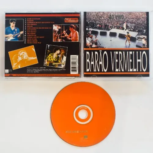 Cd - Barão Vermelho - Ao vivo no Rock in Rio