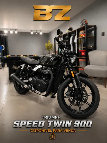 TRIUMPH SPEED TWIN 900 - Baixo Km - Impecável