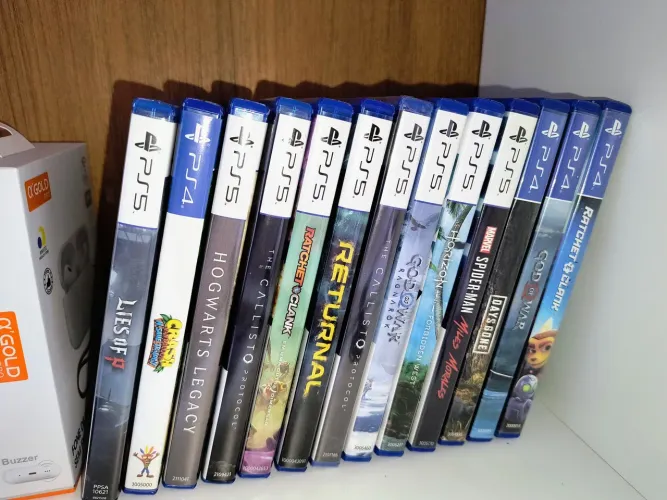 Jogos de ps5 e ps5
