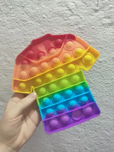 Pop It decorativo colorido anti stress original