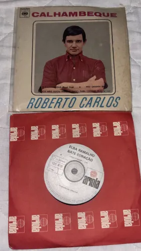 Kit 10 discos mini vinil clássicos