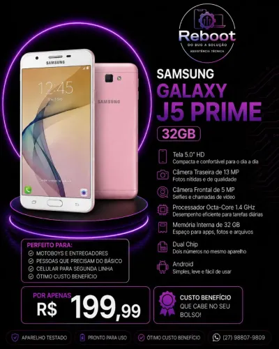 Celular Barato - Samsung J5 32GB