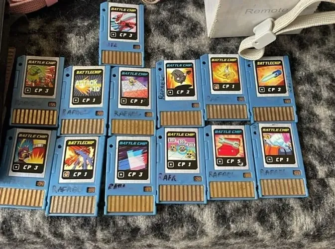 13 Battle Chips Mega Man Battle Network / PET