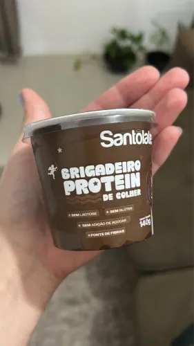 Brigadeiro proteico 