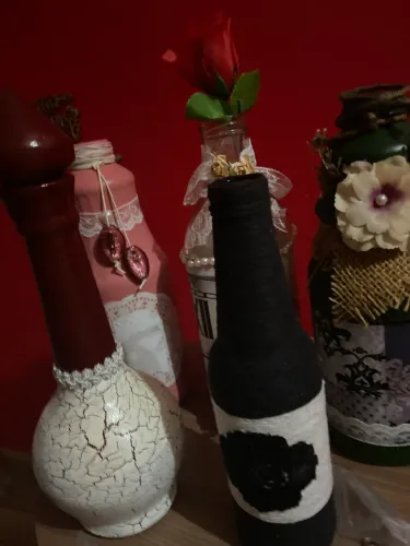 garrafas artesanais mudança vendo esssas garrafas