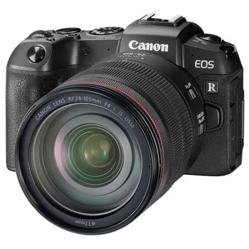 Câmera Digital Canon EOS RP 26.2MP 3.0 Lente RF 24-105MM F4 L IS USM - Nova