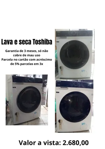 Máquina lava e seca