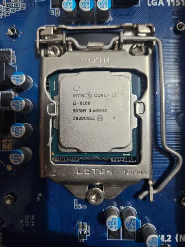 Kit Intel i3 8100 + Placa mãe H310