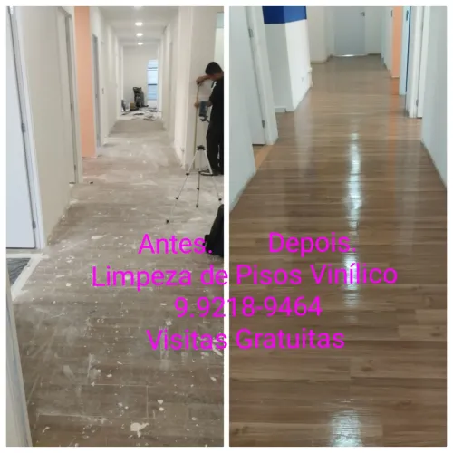 Limpeza de Vinílico Paviflex 