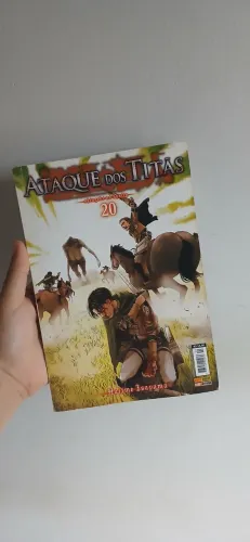 Mangá Ataque dos titãs 20