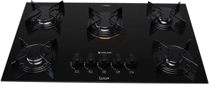 FOGÃO COOKTOP 5 BOCAS UTOP