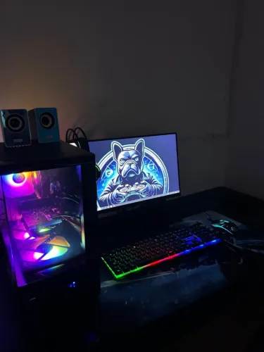 PC Gamer i3 + RX 550 4GB + 16GB RAM | Tudo Novo | RGB ?