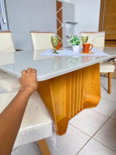 Mesa de jantar 6 lugares oferta imperdível entregamos