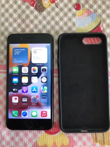 iPhone 7Plus 128gb preto em excelente estado