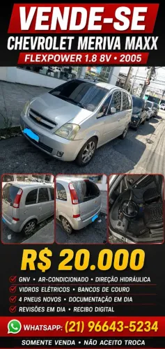 Chevrolet Meriva Maxx 1.8 MPFI 8V Flexpower 2005