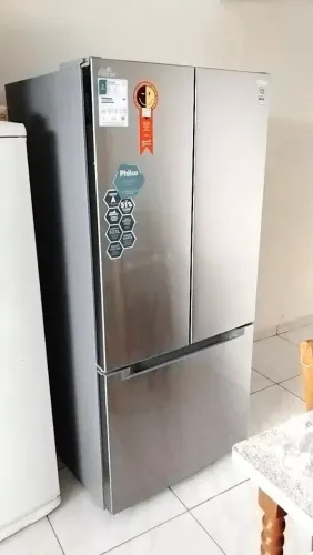 Geladeira 523L Philco Eco Inverter French Door Inox PRF53A